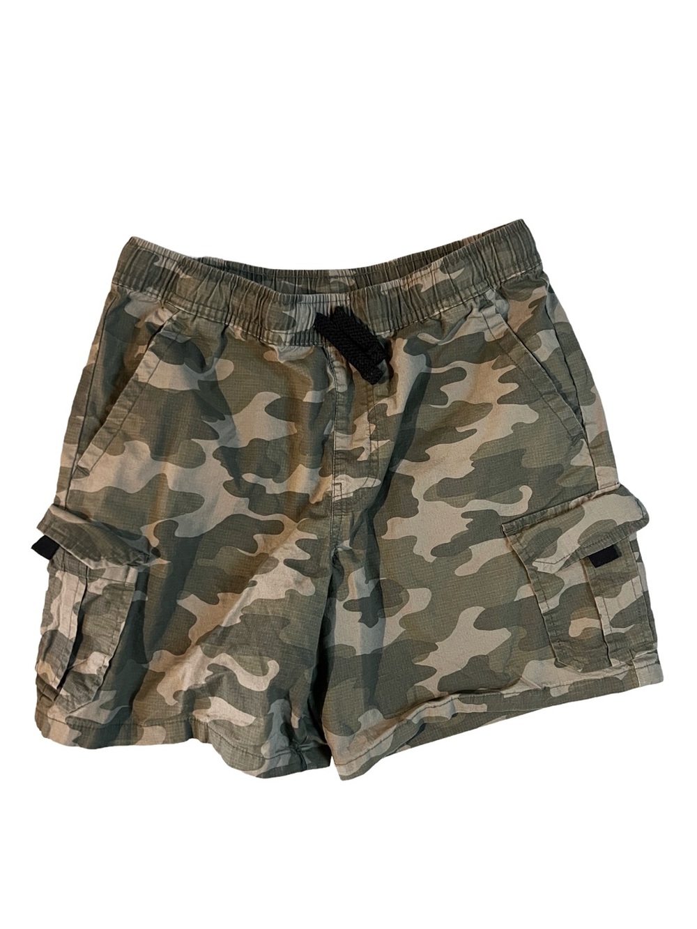 Kids' Camo Cargo Shorts - Green Camo